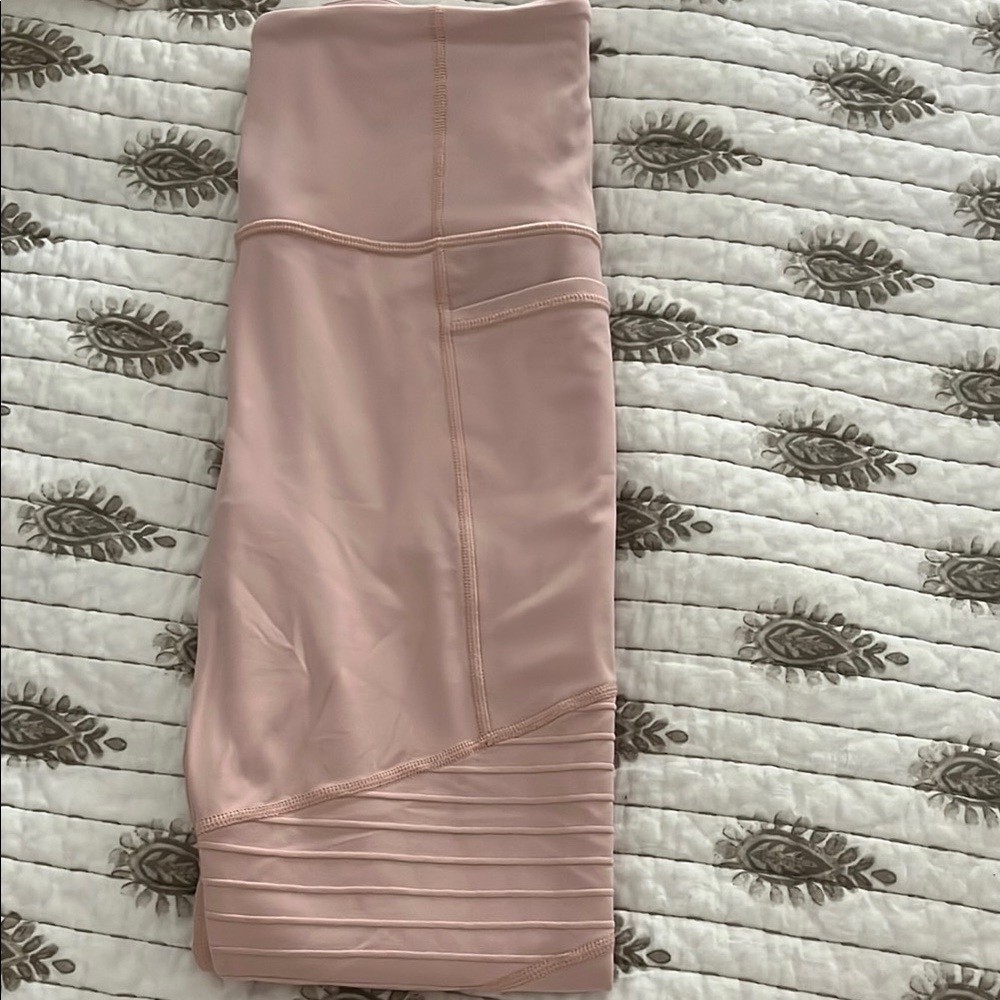 Athleta Pink Moto leggings